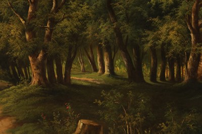 Lot 649 - A LARGE 19TH/20TH CENTURY OIL ON CANVAS