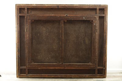 Lot 649 - A LARGE 19TH/20TH CENTURY OIL ON CANVAS