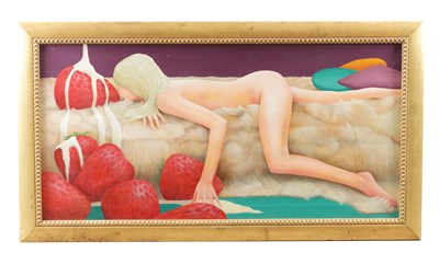 Lot 684 - MIKE J. MYCOCK (1936 - 1994) OIL ON CANVAS