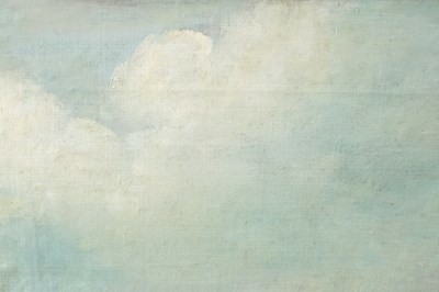 Lot 639 - REGINALD ARTHUR BORSTEL (AUSTRAILIA 1875-1922) A LATE 19TH CENTURY OIL ON CANVAS PORTRAIT OF THE SAILING BOAT "GANTOCK ROCK"