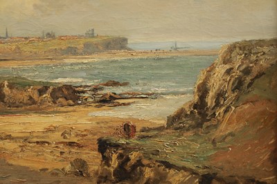 Lot 745 - FRANK THOMAS CARTER (1853-1934) A LATE 19TH / EARLY 20TH CENTURY OIL ON CANVAS OF SOUTH SHIELDS