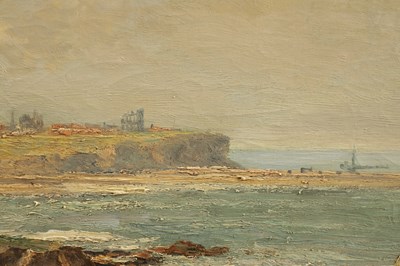 Lot 745 - FRANK THOMAS CARTER (1853-1934) A LATE 19TH / EARLY 20TH CENTURY OIL ON CANVAS OF SOUTH SHIELDS
