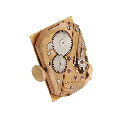 Lot 1180 - A 1960'S 18CT GOLD BUCHERON MANUAL WIND WRISTWATCH