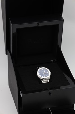 Lot 1224 - A GENTLEMAN'S STAINLESS STEEL PIAGET POLO S AUTOMATIC WRISTWATCH