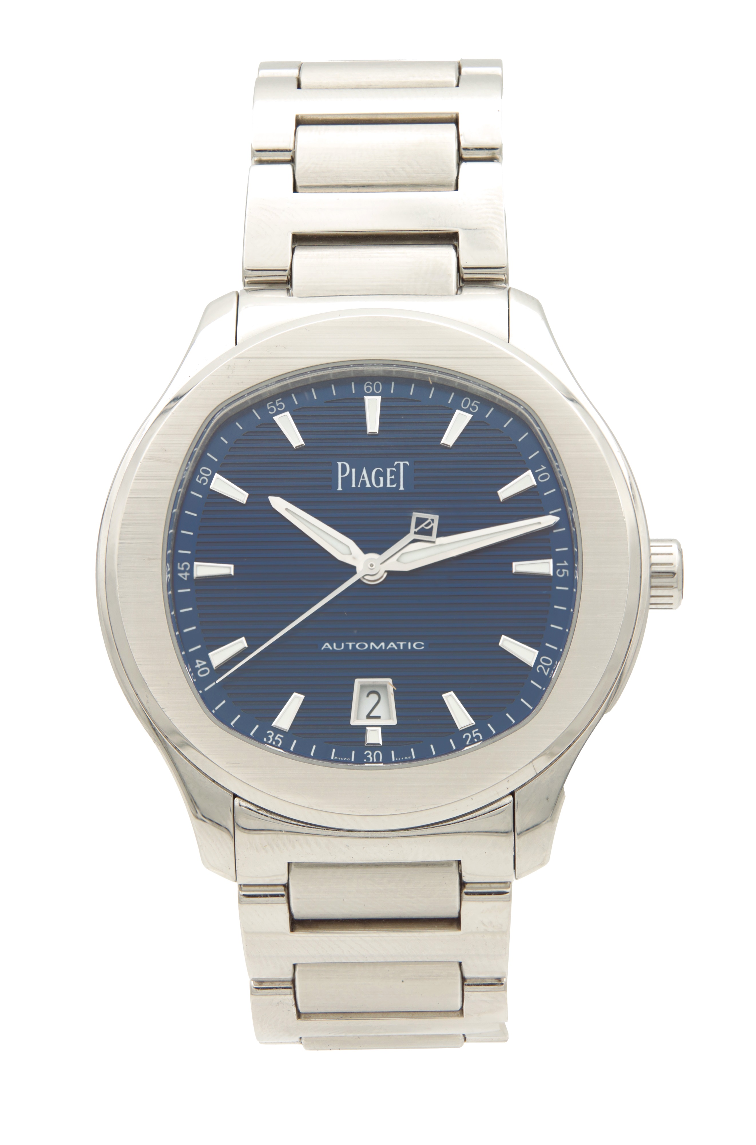 Piaget Polo S automatic stainless steel wristwatch sold by Hutchinson Scott