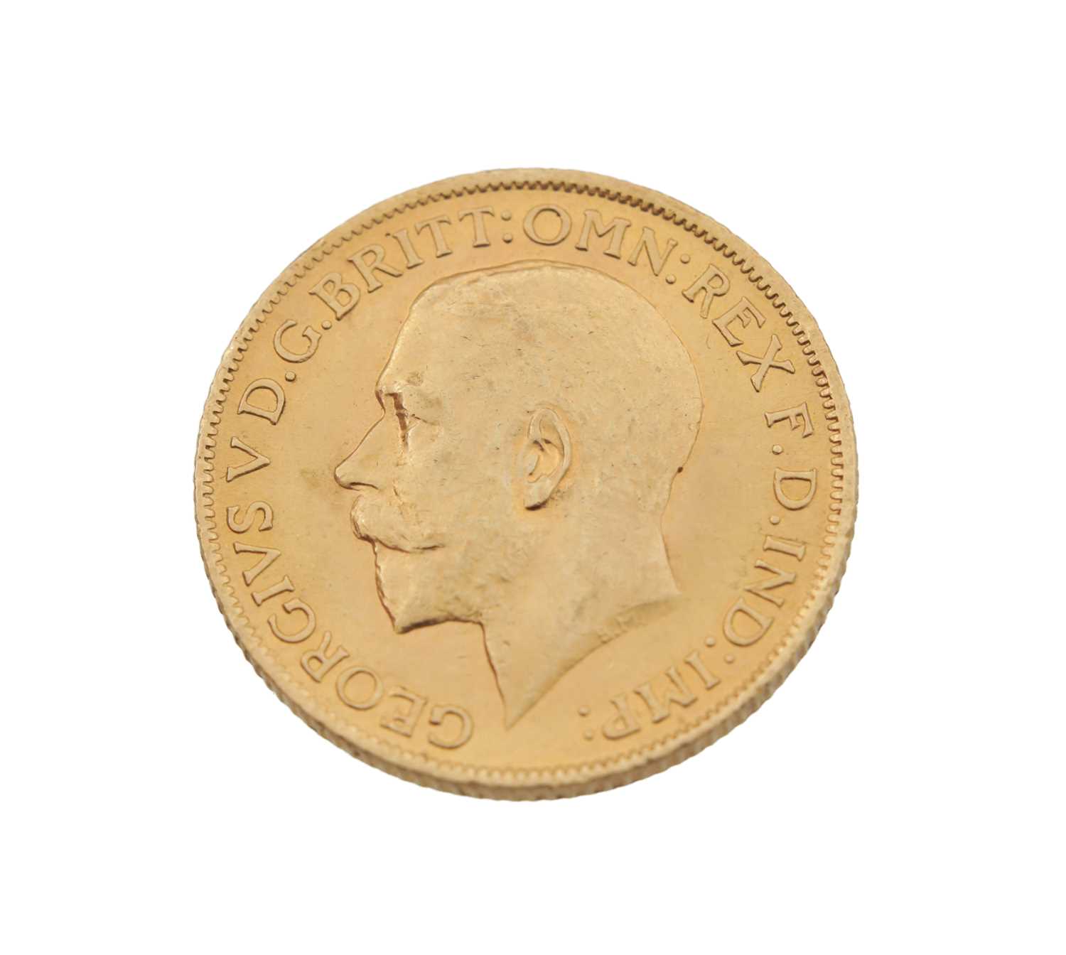 Lot 366 - A GEORGE V GOLD SOVEREIGN, 1912