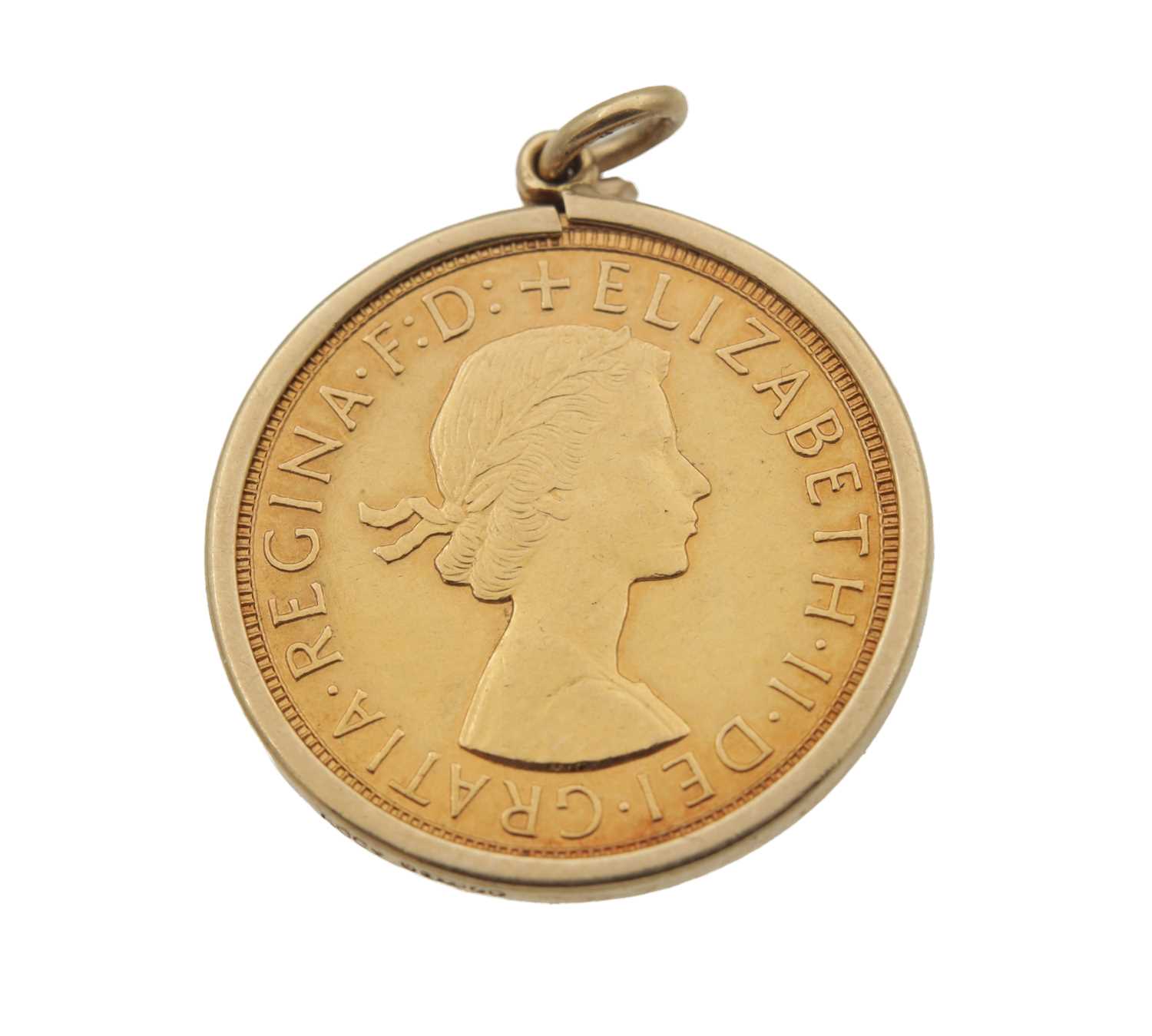 Lot 220 - A 1958 ELIZABETH II GOLD SOVEREIGN