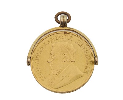 Lot 326 - AN 1898 SOUTH AFRICAN GOLD ONE POUND COIN