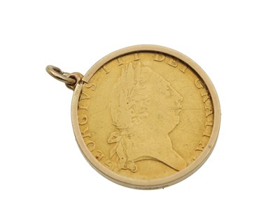 Lot 218 - A GEORGE III 1790 GOLD HALF GUINEA COIN
