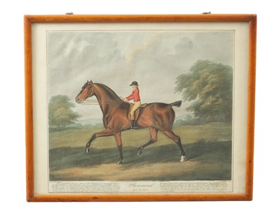 Lot 747 - AN 18TH CENTURY JN SARTORIOUS HORSEPRINT OF PHENOMENAL
