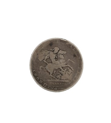 Lot 359 - A GEORGE III SILVER CROWN COIN 1820