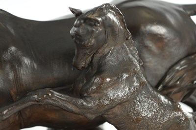 Lot 908 - AFTER P.J.MENE A GOOD 19TH CENTURY BRONZE ANIMALIA SCULPTURE