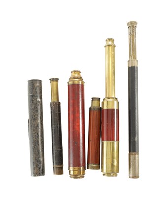 Lot 879 - A COLLECTION OF FIVE TELESCOPES