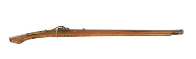 Lot 624 - A 19TH CENTURY JAPANESE MATCHLOCK MUSKET