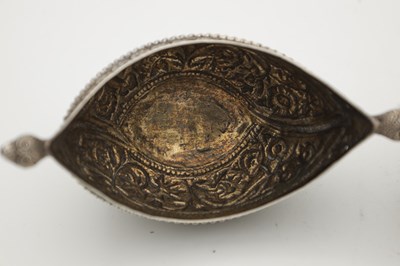 Lot 96 - A PAIR OF 19TH CENTURY INDIAN SILVER BOWLS