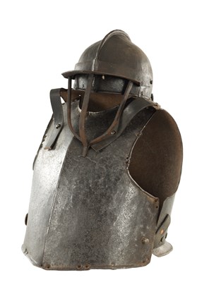 Lot 612 - A CROMWELLIAN HARQUBUSSIER'S ARMOUR