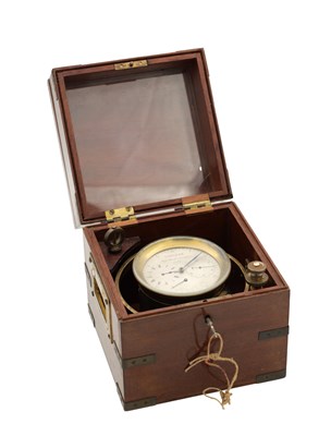 Lot 1314 - VISSIERE, No. 41. A RARE 19TH CENTURY FRENCH TWO DAY MARINE CHRONOMETER
