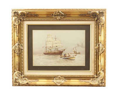 Lot 652 - CHARLES WILLIAM ADDERTON (1866 - 1944) A LATE 19TH CENTURY WATERCOLOUR