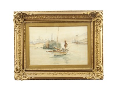 Lot 749 - CHARLES WILLIAM ADDERTON (1866 - 1944 BRITISH) A LATE 19TH CENTURY WATERCOLOUR