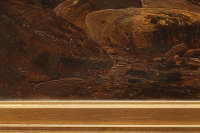 Lot 632 - ROBERT ERNEST ROE (1852 - 1921 BRITISH) A LATE 19TH CENTURY OIL ON CANVAS