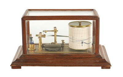 Lot 880 - A 19TH CENTURY MAHOGANY BARAGRAPH