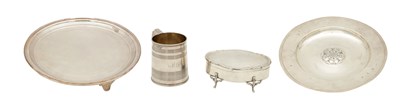 Lot 165 - A GROUP OF ENGLISH SILVER ITEMS
