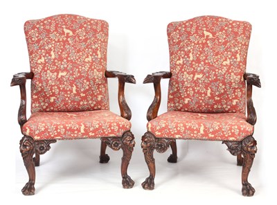 Lot 700 - AN IMPRESSIVE PAIR OF 18TH CENTURY STYLE...