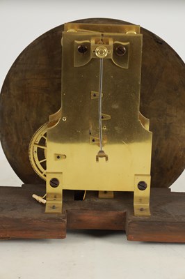 Lot 1409 - PARKINSON & FRODSHAM, LONDON. A REGENCY FIGURED MAHOGANY REGULATOR LONGCASE CLOCK