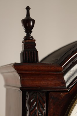 Lot 1409 - PARKINSON & FRODSHAM, LONDON. A REGENCY FIGURED MAHOGANY REGULATOR LONGCASE CLOCK