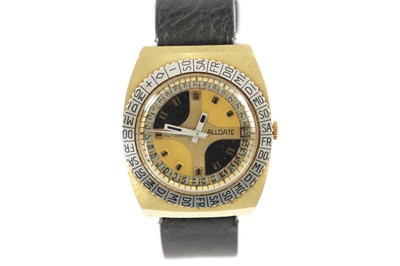 Lot 1122 - A RARE 1970’S GENTLEMAN’S CLIPPER ALLDATE AUTOMATIC WRISTWATCH