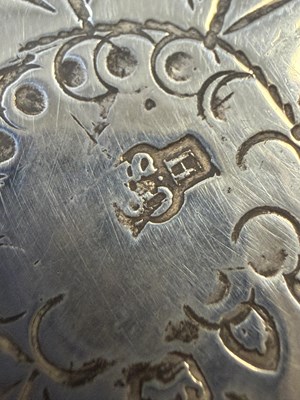 Lot 27 - TWO INDIAN SILVER BOWLS AND ONE ENGLISH SILVER BOWL