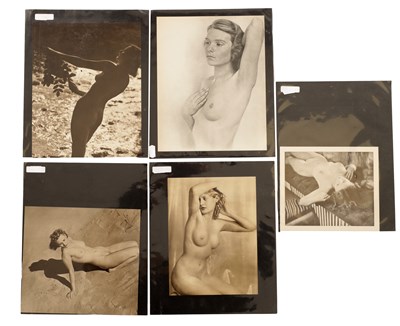 Lot 980 - A COLLECTION OF FIVE 20TH CENTURY ARTISTIC NUDE PHOTOGRAVURES