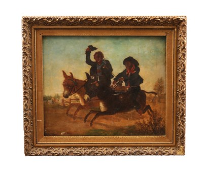 Lot 668 - A 19TH CENTURY OIL ON CANVAS AFTER JOHN ANSTER FITZGERALD