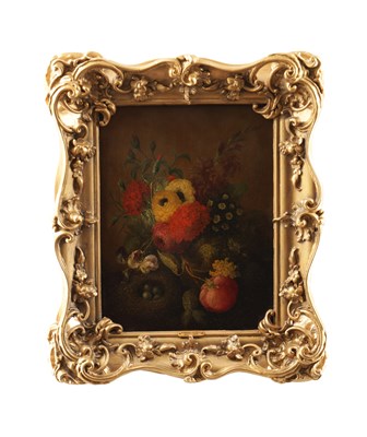 Lot 662 - EDWARD LADELL (1821-1886). A 19TH CENTURY OIL ON BOARD STILL LIFE