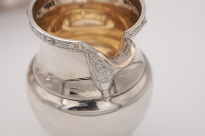Lot 90 - A MID 20TH CENTURY SILVER TEA SERVICE