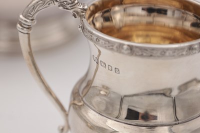 Lot 90 - A MID 20TH CENTURY SILVER TEA SERVICE