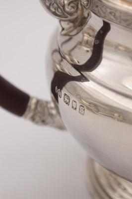 Lot 90 - A MID 20TH CENTURY SILVER TEA SERVICE