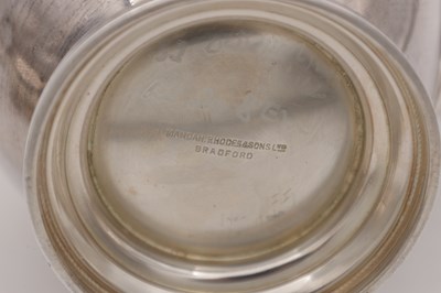 Lot 90 - A MID 20TH CENTURY SILVER TEA SERVICE