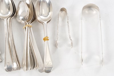 Lot 72 - A COLLECTION OF 19TH CENTURY ENGLISH SILVER CUTLERY