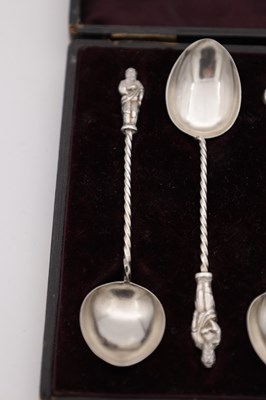 Lot 72 - A COLLECTION OF 19TH CENTURY ENGLISH SILVER CUTLERY