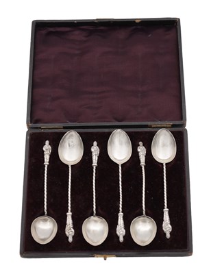 Lot 72 - A COLLECTION OF 19TH CENTURY ENGLISH SILVER CUTLERY