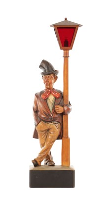 Lot 758 - KARL GRIESBAUM (GERMANY 1872 - 1941) AN EARLY 20TH CENTURY BLACK FOREST AUTOMATA