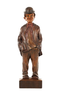 Lot 759 - KARL GRIESBAUM (GERMANY 1872 - 1941) AN EARLY 20TH CENTURY BLACK FOREST AUTOMATA