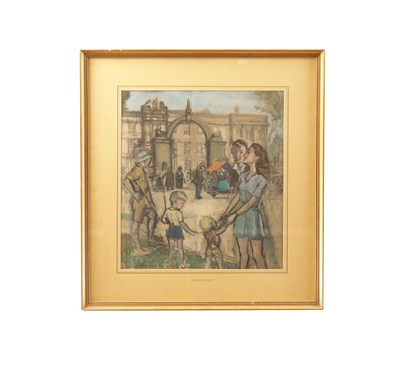 Lot 743 - DOD PROCTOR ( BRITISH 1890-1972) A 20TH CENTURY PASTEL