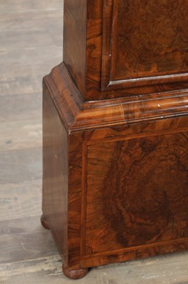 Lot 1337 - WILLIAM TIPLING IN LEEDS. A LATE 17TH CENTURY BURR WALNUT LONGCASE CLOCK