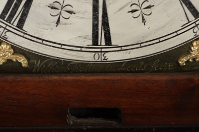Lot 1337 - WILLIAM TIPLING IN LEEDS. A LATE 17TH CENTURY BURR WALNUT LONGCASE CLOCK