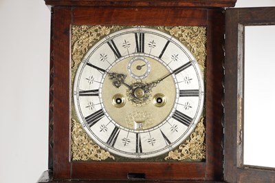 Lot 1337 - WILLIAM TIPLING IN LEEDS. A LATE 17TH CENTURY BURR WALNUT LONGCASE CLOCK