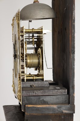 Lot 1337 - WILLIAM TIPLING IN LEEDS. A LATE 17TH CENTURY BURR WALNUT LONGCASE CLOCK