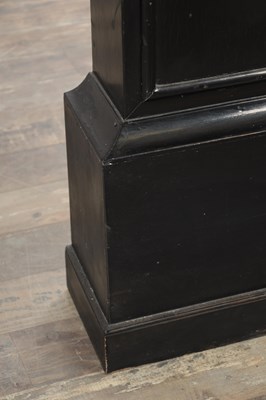 Lot 1221 - WILLIAM PREVOST, NEWCASTLE. A LATE 17TH CENTURY EBONISED LONGCASE CLOCK