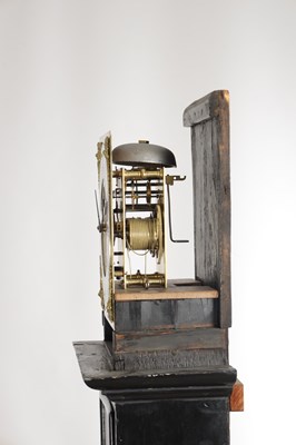 Lot 1221 - WILLIAM PREVOST, NEWCASTLE. A LATE 17TH CENTURY EBONISED LONGCASE CLOCK